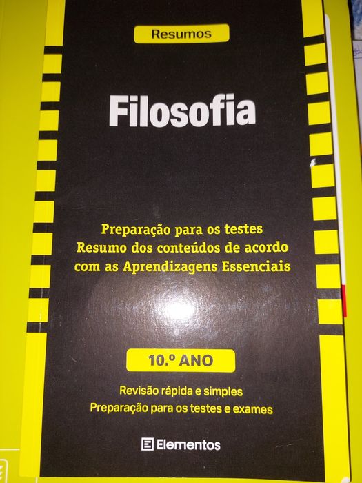 Livro resumos Filosofia 10 °Ano