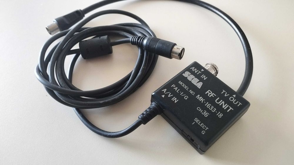 Sega MegaDrive - Cabo Antena RF - MK-1633-18 - Original Sega