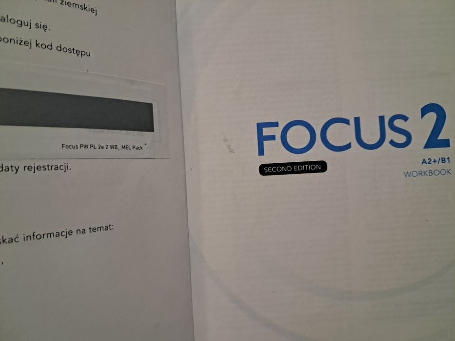 Fokus 2 podręcznik i ćwiczenie