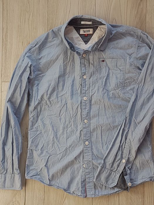 Koszula jak nowa Tommy Hilfiger niebieska, r. M