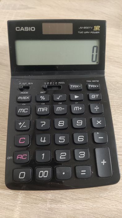 Kalkulator casio jw -200tv