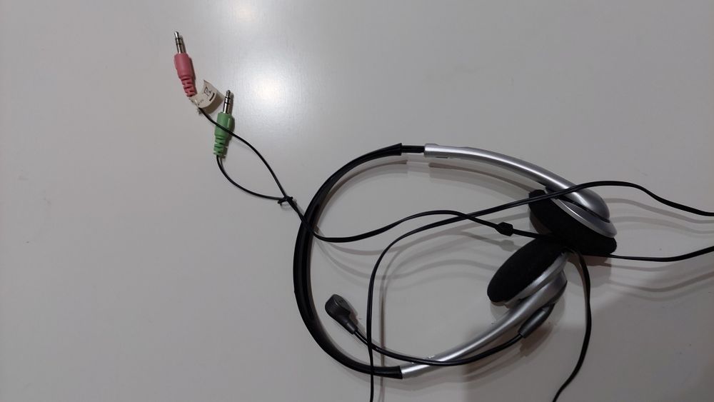 Auscultadores  com microfone