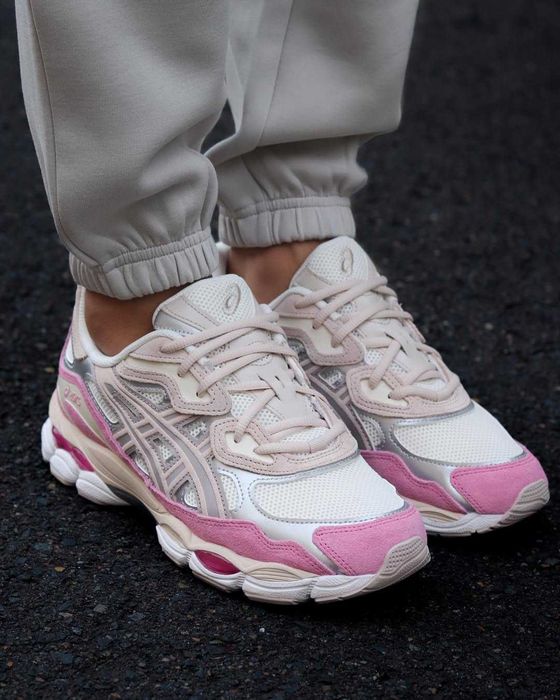 ‼️АКЦІЯ ‼️Кроссовки Женские Asics Gel-NYC 1090  Beige Pink/Кросівки Жіночі Асікc