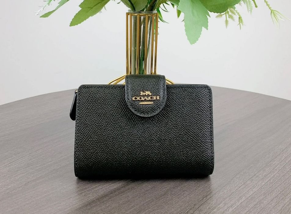 COACH шкіряний гаманець женский кожаный кошелек