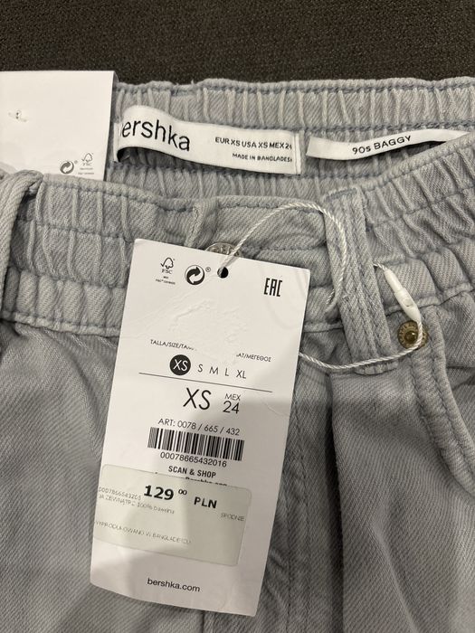 Spodnie bershka xs