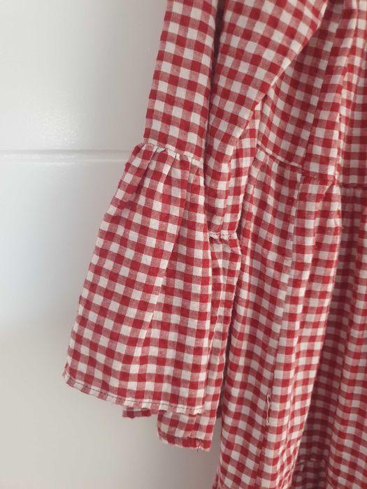 Vestido vermelho Zara