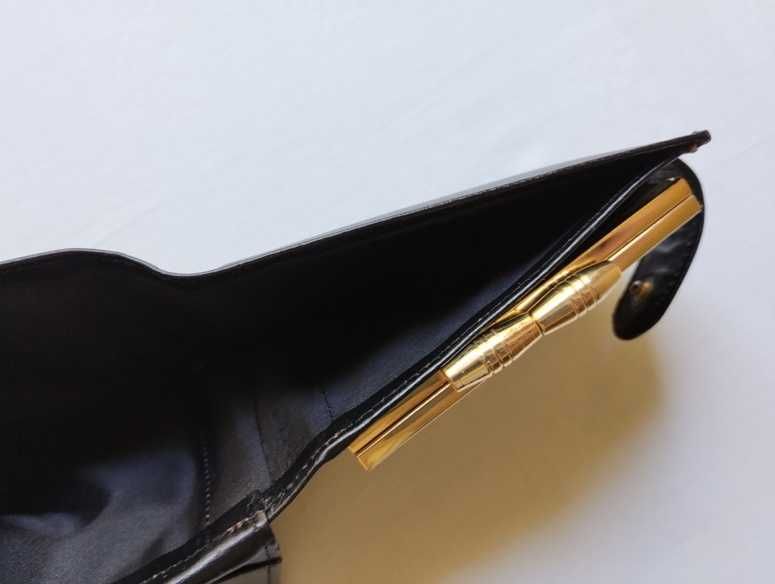 portfel z portmonetką BACCIO skórzany nowy