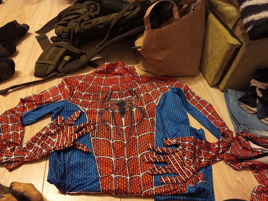 Przebranie spider men