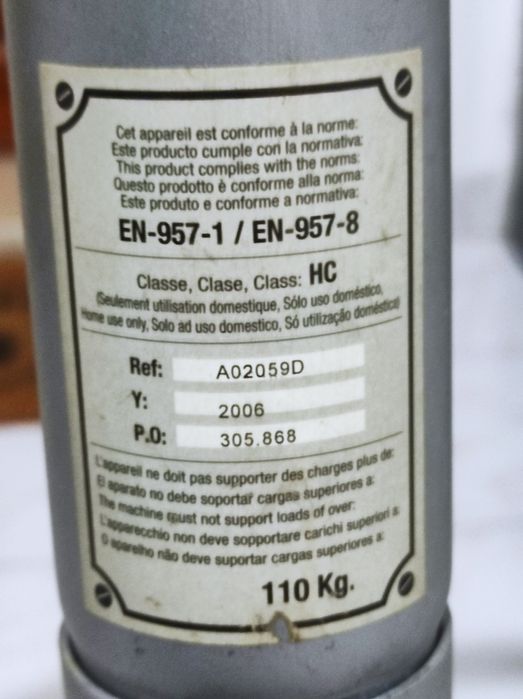 Step com apoio de mãos