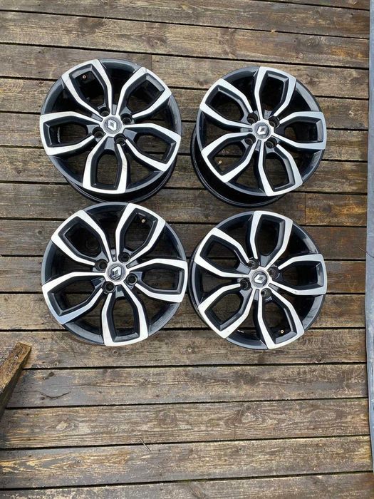 Komplet Felg Aluminiowych Renault Clio IV Lift R16 6.5J 4x100 ET44 Clio 4