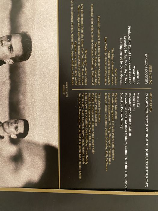 U2 The Joshua Tree Singles Edição de colecionador