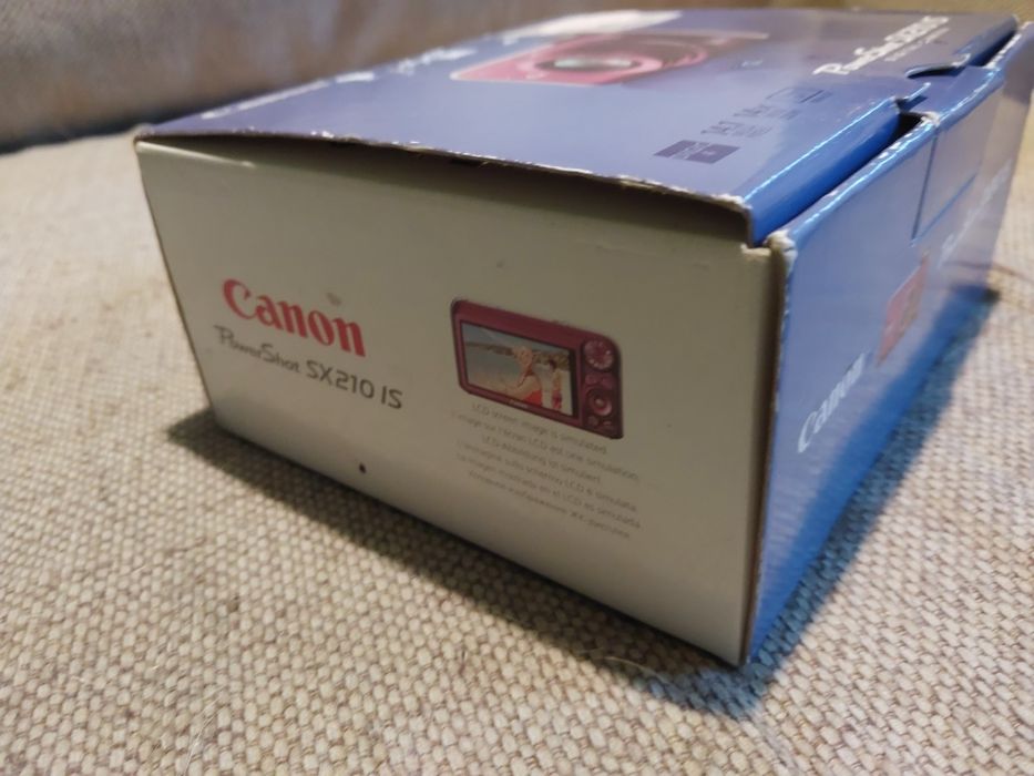 Canon PowerShot SX210 IS – Compacta Digital | Com Todos os Acessórios