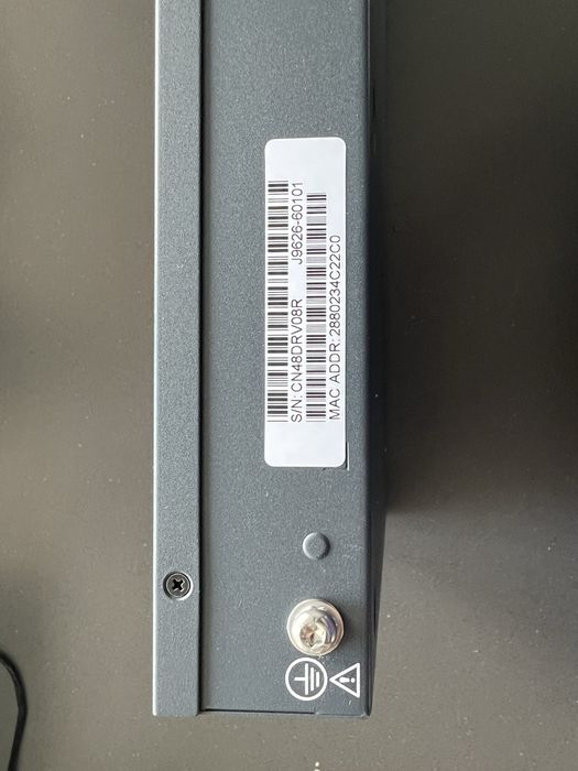 Switch 16 portas - HP J9627A - HP 2620 48 - Port PoE+ Switch