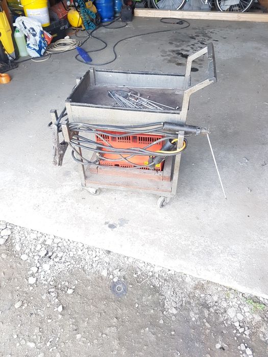 Spawarka transformatorowa KIRSCH z wózkiem