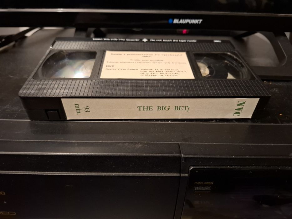 Wielki zakład (The Big Bet) VHS