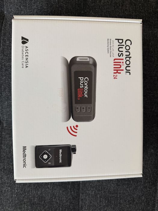 Glukometr Contour plus link24 - nowy zestaw (OKAZJA).