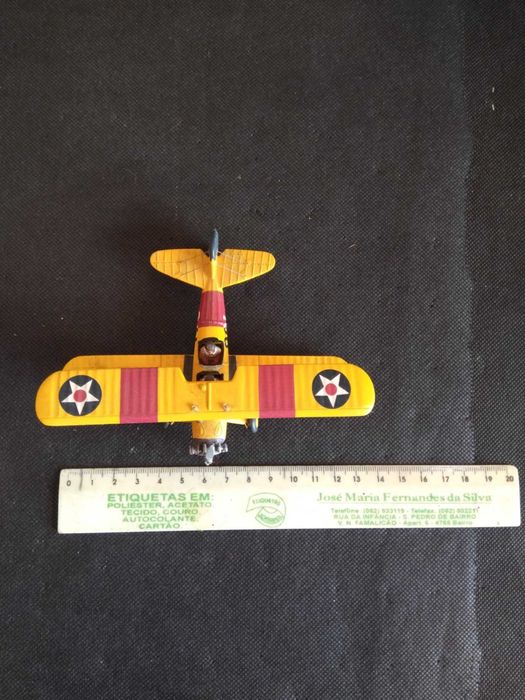 Avião em Ferro de Guerra.