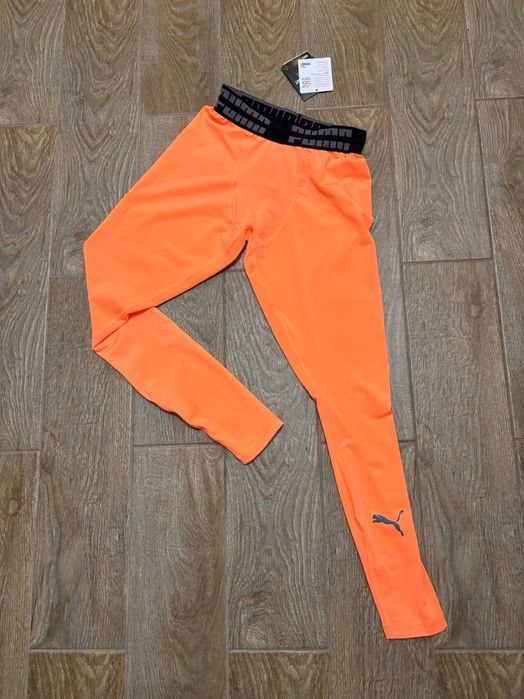 Puma Мужские беговые тайтсы лосины Dri Fit штаны для бега S-M Новые