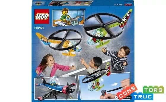 Конструктор Lego 60260 літаючи вертольоти. Літак