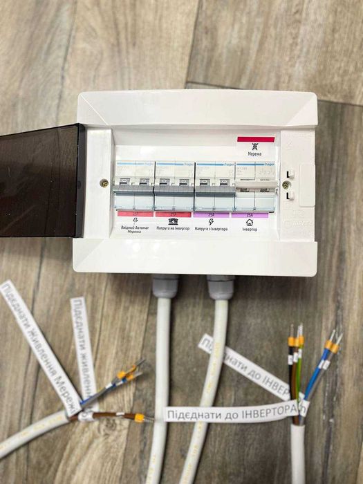 Щит ДБЖ АВР під інвертор