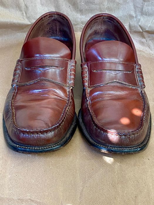Sapato mocassins Massimo Dutti em couro