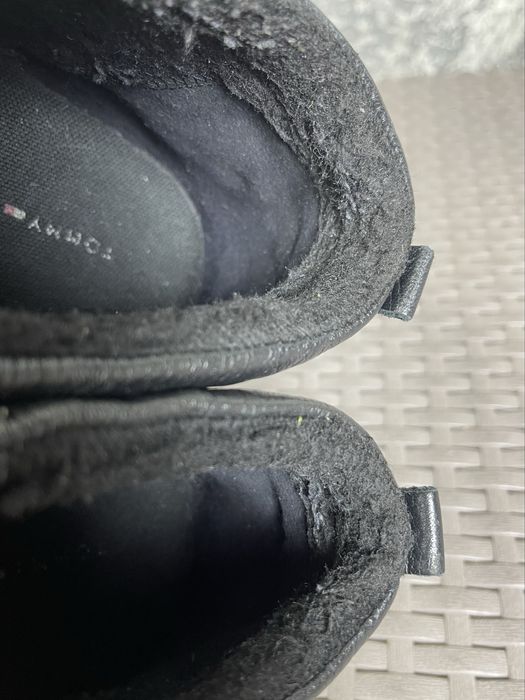 Ecco gore-tex ботинки туфли 45 размер кожаные черные