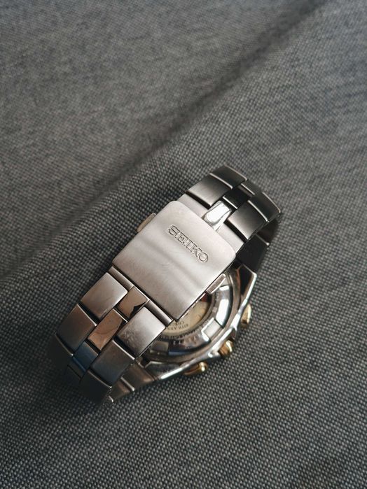 Seiko Arctura Kinetic SNL019P (7L22-0AH0) Titânio | 40º Aniversário