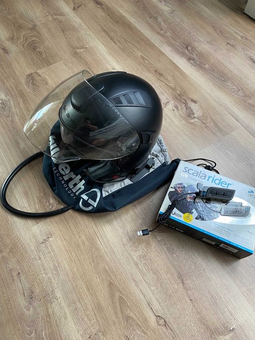 Kask Schuberth J1 + scala rider G9