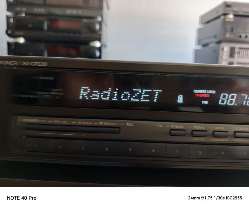 Technics tuner -radio.