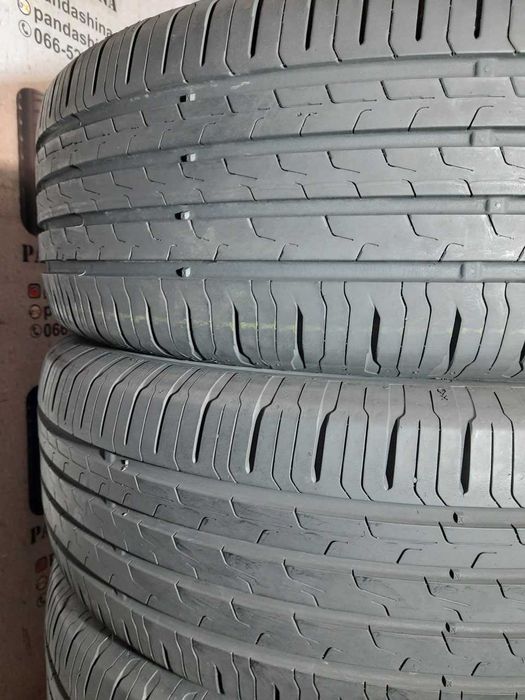 Шини 6мм 225/60 R17 CONTINENTAL EcoContact 6 б/у літо склад