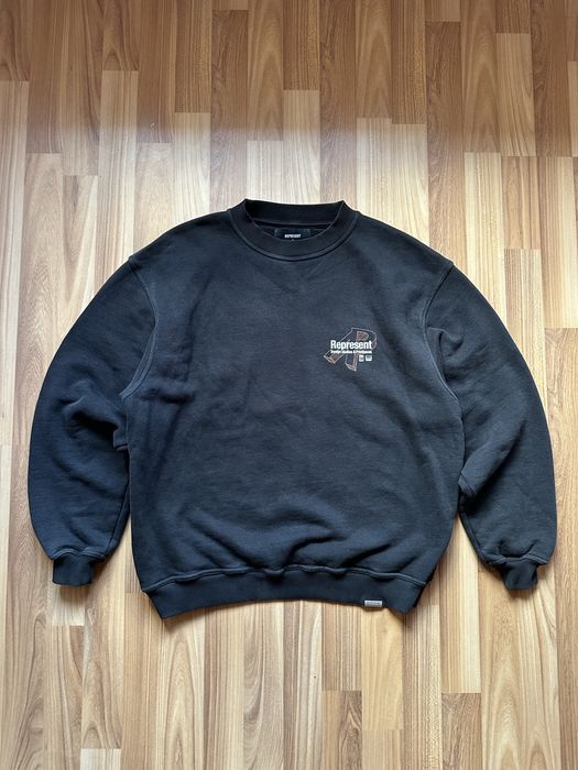 Оригінальний оверсайз світшот Represent Design Studio (S-M)