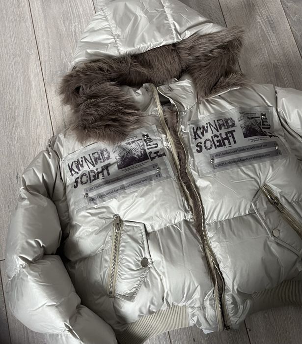 аляска куртка курточка дута пуховик MA1 з мехом зимова