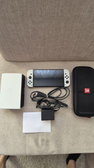 Nintendo Switch Oled Dodatki zestaw dokument