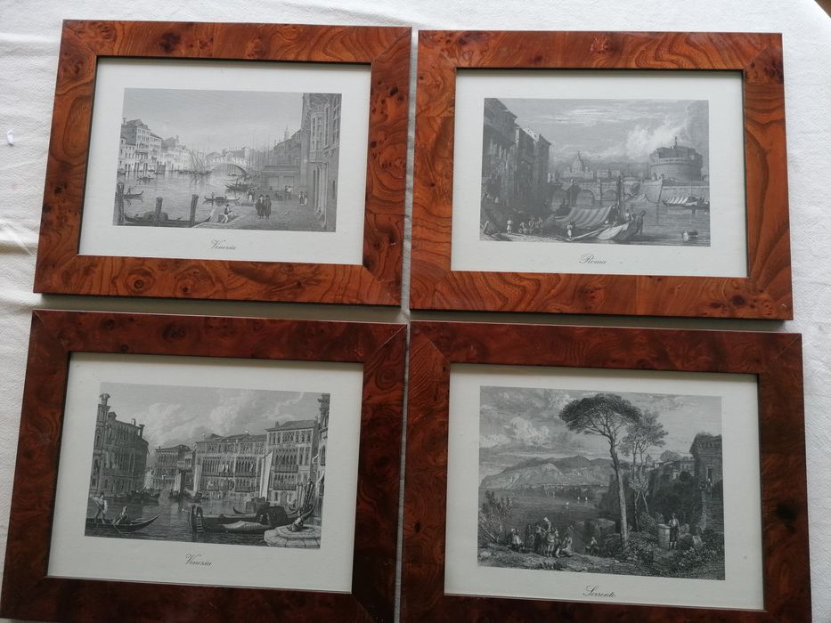 Quatro gravuras antigas