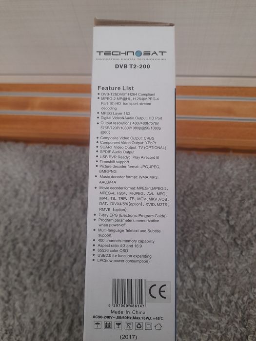 Aparelho  de parabólica  novo ainda em caixa.