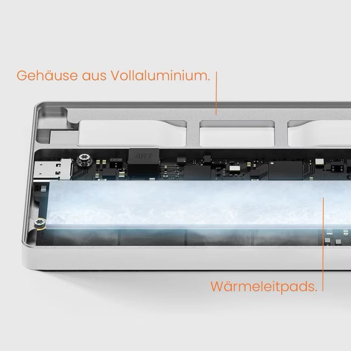 Корпус для твердотільного накопичувача Sharge Disk Plus M.2 NVME Gen2