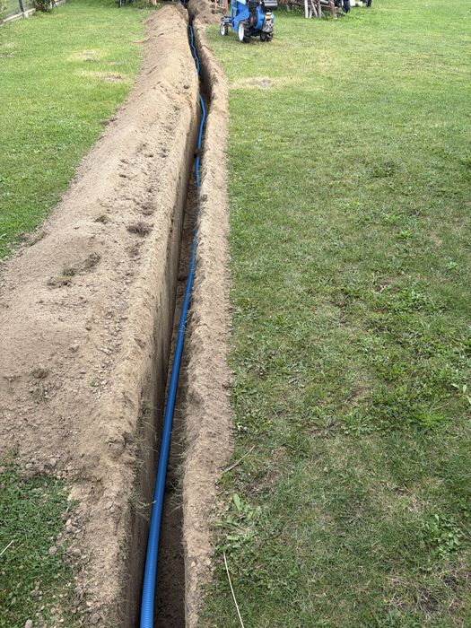 Kopanie rowków pod instalacje elektryczne kanalizacyjne internetowe