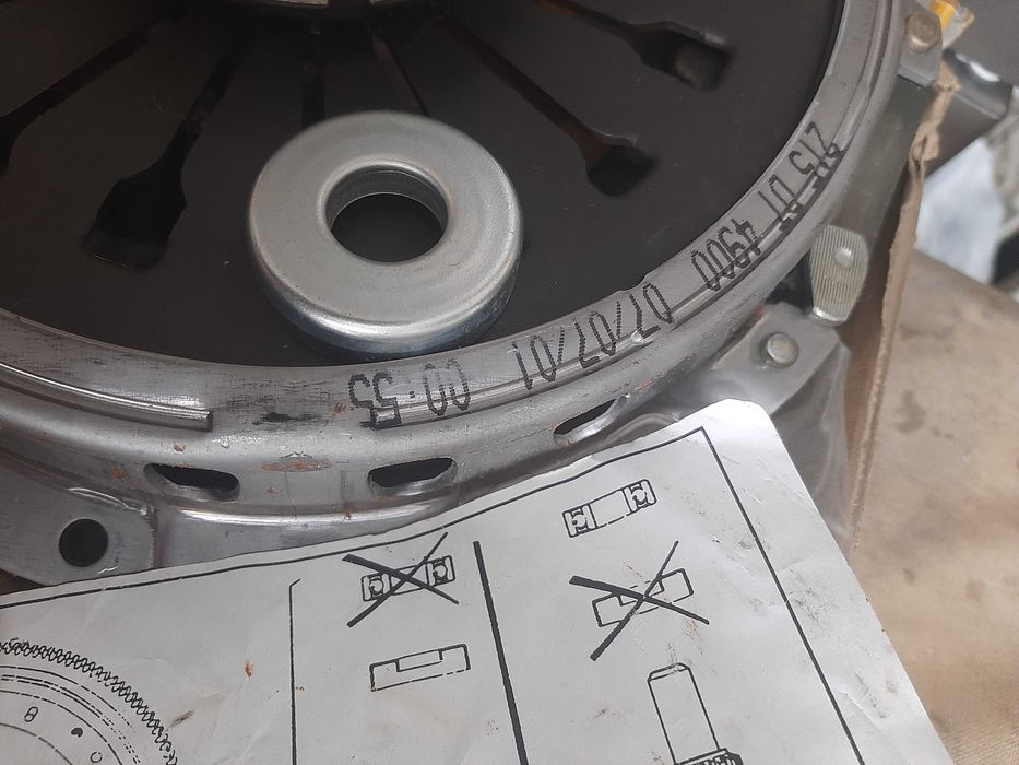 Embriagem Renault Trafic T7w 2500 cilindrada ano 1992