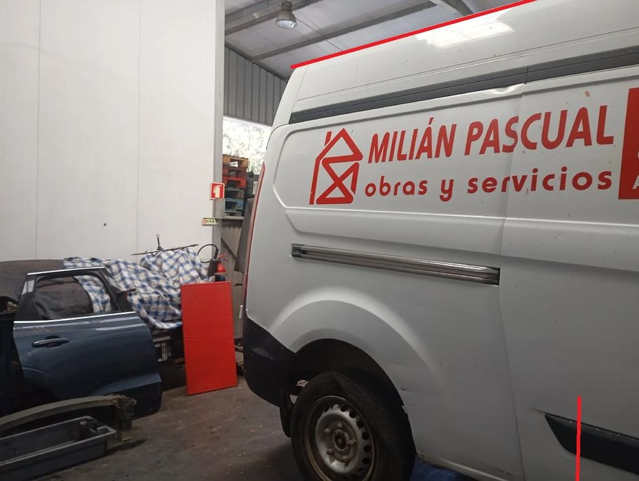 Painel trás direito FORD Transit Custom