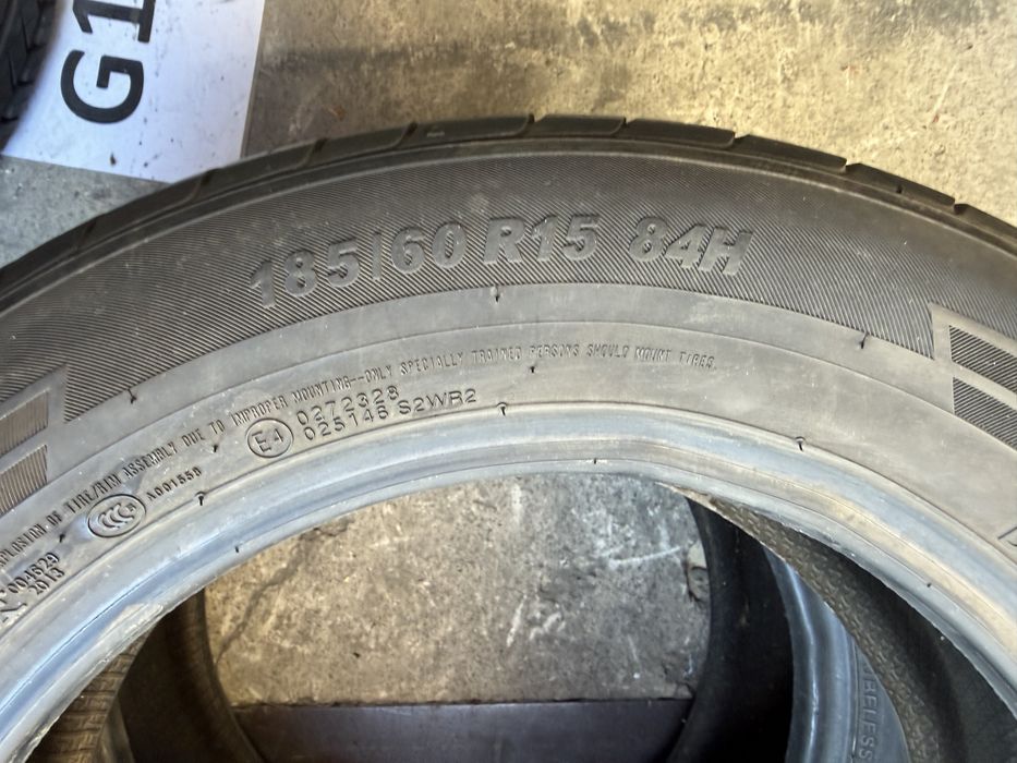 Шины 185/60 R15 Kumho EcoWing ES01 б/у пара лето5/5,5mm  ар. 201470 U9