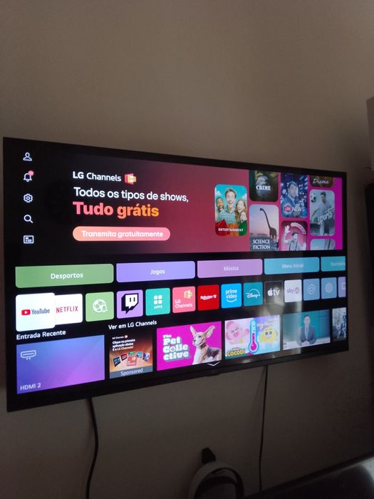 LG 43”  WebOS LED Smart 4K Ultra HD