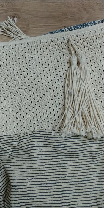 Torba torebka pleciona boho hippie