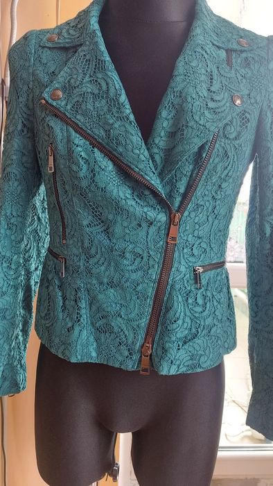 Nowy żakiet/ kurtka Burberry turkusowa uk12