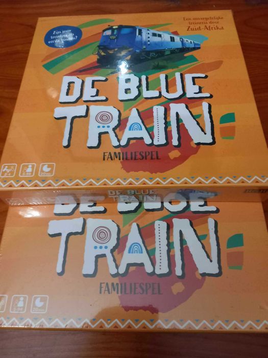 De Blue Train jogo de tabuleiro NOVO versão Holandesa