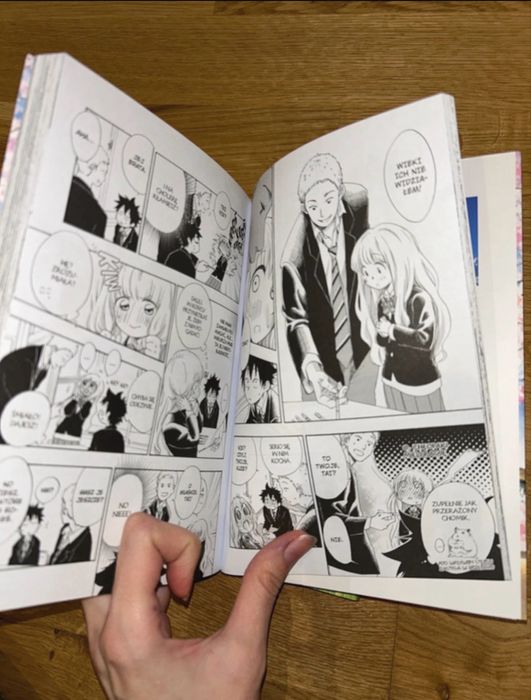 Niebieska flaga 1-2 manga