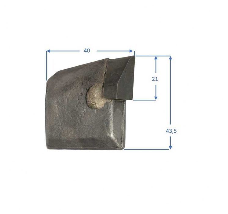Zęby wiertnicze RT1, RT2, RT3, Shark