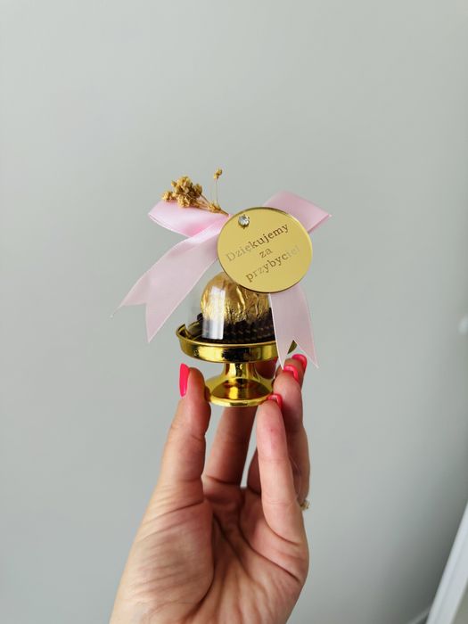 Podziękowania dla gości wesele ślub roczek chrzest naby shower komunia