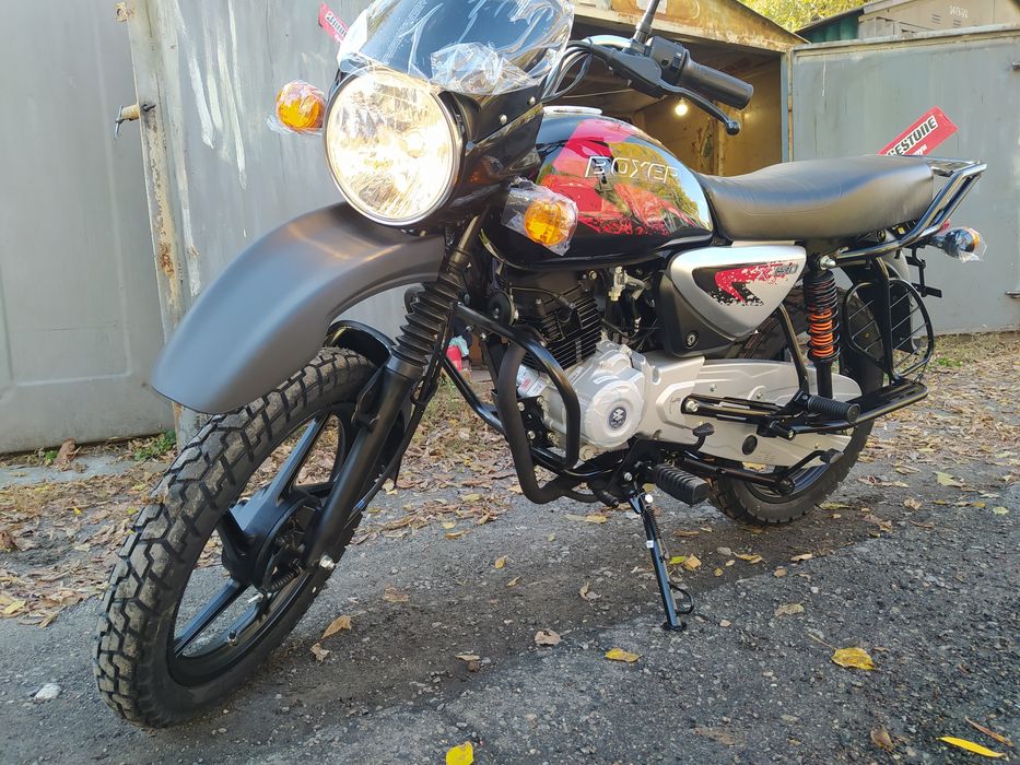 Акція  Мотоцикл Kawasaki Bajaj Boxer BM 150/X Диск Доставка Безк