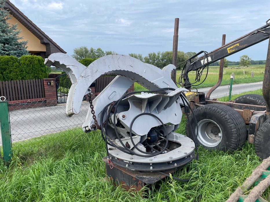 Klembank do dłużycy, Maszyna leśna,Forwarder Timberjack Ponsse