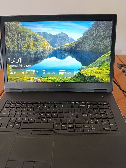 Ноутбук DELL PRECISION 7730 i7-8850H P3200 1TB SSD акумулятор 10% знос